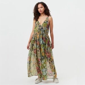 Free People Floral Maxi Dress - Multicolor